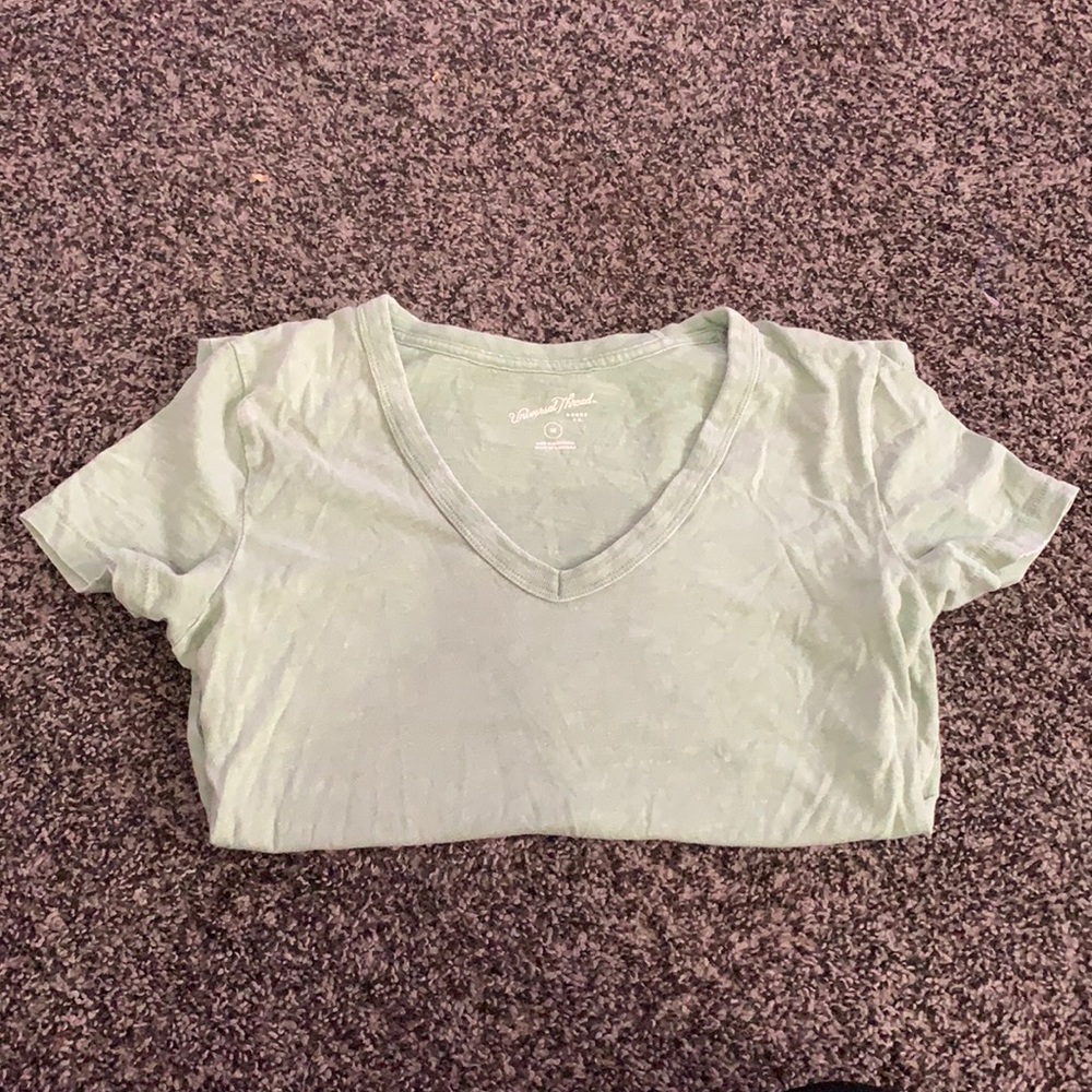 Light green t shirt size xs